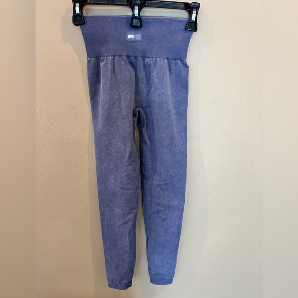 Bo+tee leggings washed blue bootie shaping style workout leggings pants Size XS - Picture 2 of 8